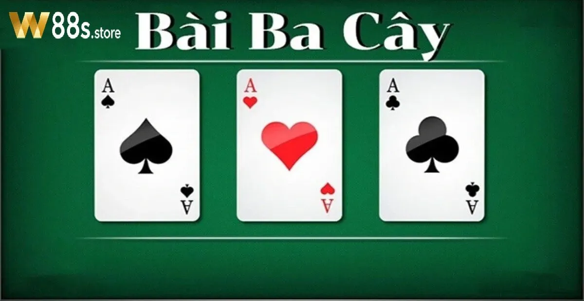 Hướng dẫn Cách Chơi Bài 3 Cây W88 đơn giản