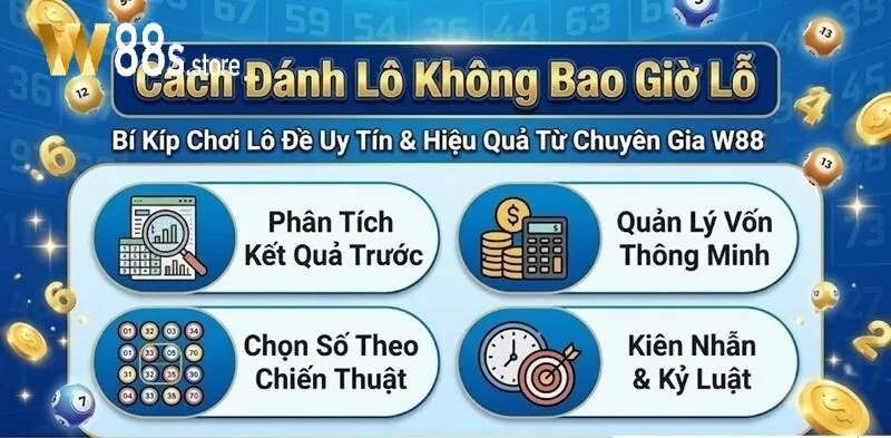 Cách Đánh Lô Không Bao Giờ Lỗ W88