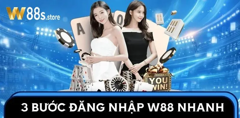Đăng Nhập W88 chỉ với 3 bước đơn giản