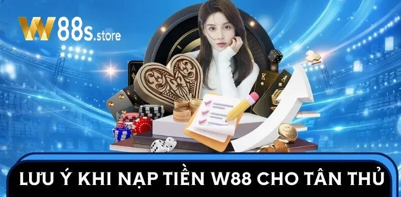 Nạp Tiền W88 an toàn với các lưu ý cần nhớ