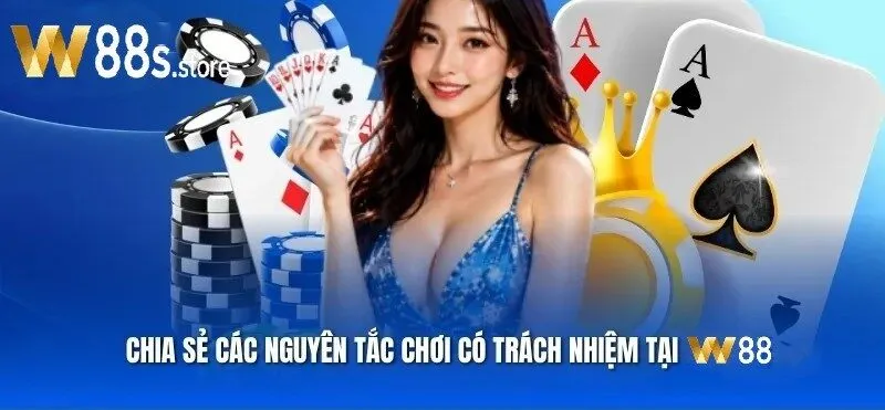 Chia sẻ các nguyên tắc Chơi Có Trách Nhiệm W88