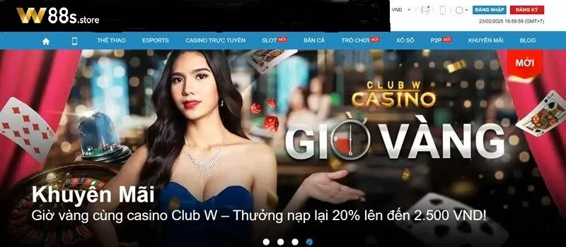 Sòng bạc trực tuyến W88